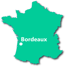 Carte de Bordeaux